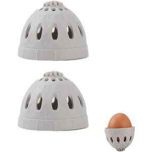 2 Pack Egg Washer Egg Brush Rotating Scrabber Chicken Coop Remover Cleaning Tool Silicone Egg Cleaner for Farm Fresh Eggs Backyard Chickens Duck Egg Washing Eggs Potatoes