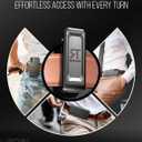 Designed for Samsung Galaxy A14 5G Case with Belt Clip Holster - Kickstand Cover Phone Case - Black