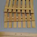 G.a HOMEFAVOR Bamboo Fruit Basket, Fruit Organizer for Kitchen Counter, Vegetable Storage Stand, 15 mm Thickness (Self-assembly) (3-Tier)