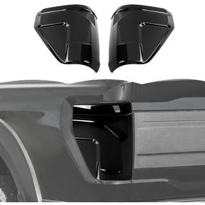 RT-TCZ Smoked Black Tail Light Lamp Cover Guard Trim Decoration Exterior Accessories for Ford F150 Raptor 2024 2025