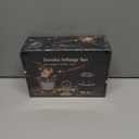 Electric Whiskey Smoker Kit,Rechargeable Cocktail Smoker Kit with 3 Light Modes,Bourbon Smoker Kit,4Wood Chips,Birthday/Christmas Gifts for Men,Dad,Husband