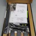 USX Mount Full Motion TV Wall Mount for Most 42-86 inch Flat Screen/LED/4K, TV Mount Bracket Dual Swivel Articulating Tilt 6 Arms, Max 16" Wood Studs, VESA 600x400mm, Holds up to 132lbs