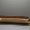 LazBlinds No Tools No Drill Cordless Bamboo Roman Shades, Light Filtering Window Treatment, Roll Up Bamboo Blinds for Window 38'' W x 64'' H, Squirrel