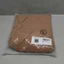 AlvaQ Dress for Women 2024 Summer Casual Loose Crewneck Solid Color Long Dresses Aline Sundress Fashion 2024 Light Brown Large