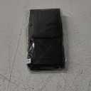 Leather Phone Holster with Strong Metal Belt Clip and Magnetic Closure Compatible with iPhone 16/15/14/13/12 Pro and Non-Pro, Galaxy S25 S24 S23 S22, M-Black