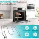 WPW10207400 Oven Broil Element for Whirlpool KitchenAid Maytag
