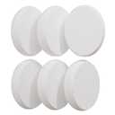 AmazerBath 5 PCS Lotion Applicator Replacement Pads, Back Sunscreen Applicator for Kids, Elderly, Women, Apply Cream Medicine Skin Cream Moisturizer Sunscreen Tanner, Handle Not Included，White