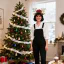 2 x Christmas Headbands for Women Gold Reindeer Antlers Headband for Womens Christmas Headband Holiday Headbands for Women