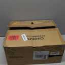 6-Tier Corner Shelf, Industrial Corner Bookshelf with Desk Top, Diamond-Shaped Storage Shelves, Display Stand for Small Spaces, Living Room, Home Office, Foyer, Black TCJ70BB