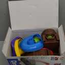 Dinosaur Ball Drop Toy for 3 4 5 6 7 8 Years Old Kids, Dino Spin Twister Toddlers Toy, Shoot Balls Toddler Montessori Toys Gifts for 3-6 Year Old Boys Girls, 2 Players PK Mode