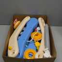 Baby Gym Play Mat with Walker, 2 IN 1 Kick and Play Piano Activity Center with Light & Music, Tummy Time Mat & Baby Push Toys for 0-6 12-18 Months, Sit-to-Stand Learning Walker for Infant Toddler Gift (Green)