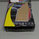 Tevlaphee Universal Wheel Lock Heavy Duty Security Trailer Wheel Lock Anti Theft Wheel Locks for Cars SUV Camper Motorcycle Trailer Great Deterrent Bright Color with 3 Keys (Red-Yellow)