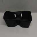 LUCKEASY Center Console Water Cup Holder Insert Compatible with 2024 2025 2026 Hyundai Santa Fe Not for Tucson Center Console Water Drink Limiter Holder for Hyundai Santa Fe Silicone Black