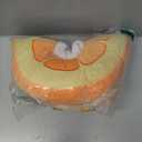 ANWA Adjustable Cat Cone Collar Soft, Cute Cat Donut Collar After Surgery, Kitten Recovery Cones to Stop Licking (Large, Orange)