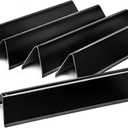 Uniflasy 7636 Flavorizer Bars for Weber Spirit 300 and Spirit II 300 Front Control Grills, 15.3 x 2.6 x 2.5 in Porcelain-Enameled Steel Heat Plates for E310 E320 E330 S310 S320 S330, 5-Pack