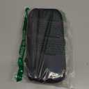 ivoler Charge inside Carrying Case for Nintendo Switch 2 Console 2025, Travel Case with Charging Cable Port, Holds 12 Game Cards Cartridge for Switch 2 Accessories Black