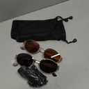 Sunglasses For Women And Men UV400 Sun Glasses Alloy Oval Eyewear