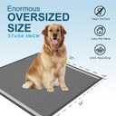 37"x54" Activated Charcoal Dog Pee Pads - 100 Count,Extra Large,Super Absorbent,Leakproof,Long-Lasting Odor Control-Essential pet Training Pads for Large Dogs