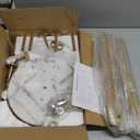 Metal Coat Rack Freestanding, Sturdy Coat Rack Stand with Natural Marble Base, Modern Golden Coat Racks Tree Hats Hanger Holder Stand for Entryway, Hallway, Bedroom