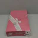 Padded Clothing Fabric Hangers for Women Clothing - Set of 12 Premium Hangers for Closet, Bride Hanger for Wedding Dress, Sweater - Ivory