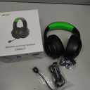 acer Wireless Gaming Headset for Xbox Series X|S & Xbox One, Bluetooth 5.4 Headphones with Noise Canceling Mic, 3D Surround Sound, 40H Battery, Compatible with PC, PS5, Switch, Mac - Black Green