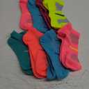 Saucony Women's RunDry Performance Super Lite No-Show Athletic Socks, Light Assorted (8 Pairs), Medium
