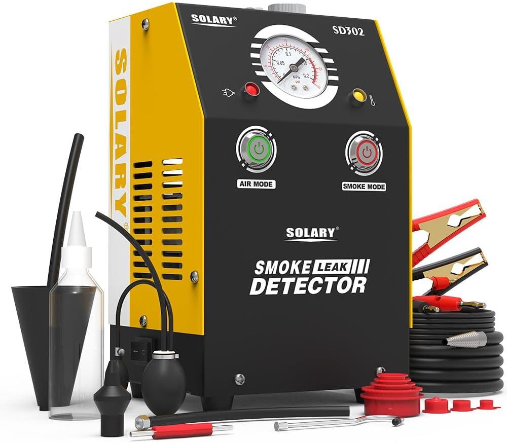 Solary Smoke Machine for Car - DC 12V EVAP Automotive Smoke Tester for Vacuum Leaks