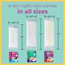 Sposie Diaper Booster Pads | Stop Leaks in Baby Overnight, Nighttime Diapers | Disposable Toddler Training Underwear Girls & Boys | Adhesive Diaper Pad | 84 Count (Pack of 1)