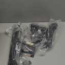 Ergotron  HX Premium Heavy Duty Monitor Arm, Single Monitor VESA Desk Mount  for Flat or Slight Curved Ultrawide Monitors Up to 49 inches, 20 to 42 lbs  Standard Pivot, Matte Black