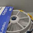 Lasko Wind Machine Fan, Air Circulator Fan with 3 Speeds, 20" Model 3300, Gray