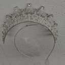 COCIDE Queen Tiaras and Crown with Comb for Women Silver Crystal Headband Rhinestones Princess Hairpiece for Girls Wedding Hair Accessories for Bridesmaids Bridal Prom Halloween Costume Cosplay Gifts