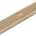 NDS 244 Spee-D Channel Drain Grate, Plastic, 4-1/8-Inch wide X 2-Feet long, for Driveways, Patios, Pool Decks and Commercial Areas, Sand