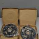 Cast Iron 2-Inch Olympic Weight Plates Set for Strength Training, Barbell Free Weight Plate Set for Weightlifting in Home Gym, Multiple Sizes From 2.5LB to 40LB