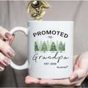 Promoted To Grandparents 2026 Coffee Mugs - New Grandma And Grandpa 2026 Mugs Set, Pregnancy Announcement For Grandparents Mug Set 11 oz (Grandparents 2026)