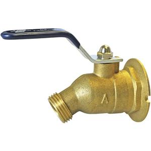American Valve M74QT 3/4" Quarter Turn Sillcock FIP, 3/4-Inch