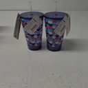 Luum Glo&Go Led 18oz Tumbler Hearts and Stars (Pack of 2)