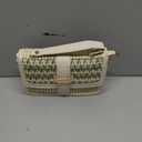 AISIWAN Trendy Straw Shoulder Bag Straw Crossbody Bags For Women Summer Clutch Purse Raffia Beach Purse For Vacation Travel 2025, Green 