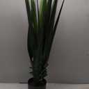 4ft Artificial Spiked Agave Plant, 48" Faux Agave Plants Indoor Small Floor Plant Perfect for Front Porch, Patio, Indoor Outdoor Home, Office Decor