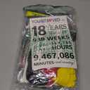 18th Birthday Decorations for Boys, 40Pcs Caution Logos 18 Birthday Boy Decorations Banner Backdrop, Happy 18th Birthday Tablecloth, 18 Year Old Boy Birthday Balloons Hanging Swirls Cake Toppers