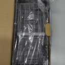 Cisily Sink Caddy Organzier with High Brush Holder, Sponge Holder for Sink, 304 Rustproof Stainless, Kitchen Countertop Soap Dispenser Organizer, Gray Kitchen Decor and Accessories (9.25, Grey)