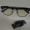 Racico Computer Blue Light Blocking Glasses Blue Light Glasses Men Women, Anti Blu-Ray Clear Gaming Glasses Lenses