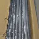 Muzata 100Pack 32" x3/4" Aluminum Deck Balusters Square Baluster Deck Railing Black Hollow Spindles with Screws for Railing Fencing Porch WT26