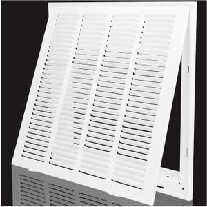 16 x 16 Inch Return Air Vent Cover for Wall Ceiling,Steel AC Return Air Filter Grille Fits Duct Opening 16 x 16, HVAC Vent Cover Grill,Holds 1" Air Filter