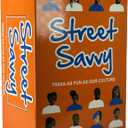 Kinfolk Street Savvy Vibrant Hood Trivia Game Featuring 100 Engaging Cards, Celebrate Black Culture, Spark Lively Debates, and Turn Ordinary Gatherings into Epic Adventures