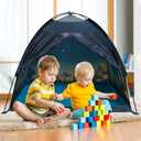 Mnagant Kids Play Tent Imaginative Play Popup Tents Space World Tent for Kids Indoor/Outdoor Fun-Kid Galaxy Dome Tent Playhouse for Boys and Girls,Perfect Kids Gift- 47" x 47" x 43"