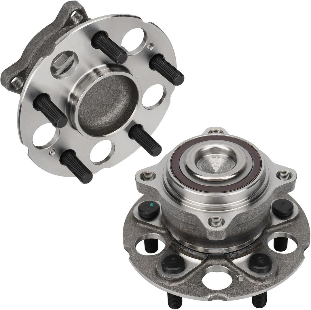 IRONTEK Wheel Bearing and Hub Assembly5 Lugs W/ABS Compatible for 2010-2011 Honda Accord Crosstour 2007-2011 Honda CR-V 2012-2015 Honda Crosstour 2PCS 512344x2