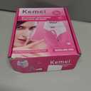 SOONHUA Facial Epilator, Rechargeable Cordless Hair Removal Epilator with LED Light, Wet & Dry, for Armpit, Legs, Arms, Face