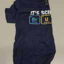 It's Science Bruh Periodic Table of Elements Meme Nerdy Bro T-Shirt, XS