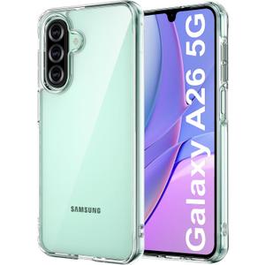 GOLDJU for Samsung Galaxy A26 5G Phone Case, Military Grade for Samsung A17 5G Case, [Anti-Yellowing] Heavy Duty Rugged Shockproof Protective Slim Phone Cover for Galaxy A26 / A17, Clear