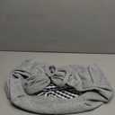 Dog Carrier Sling - Reversible Puppy Carrier Purse with Storage Pocket, Hand-Free Dog Sling Carrier for Carry Small Dogs and Cats, Travel Safety Harness, Dog and Cat Harness (Gray)